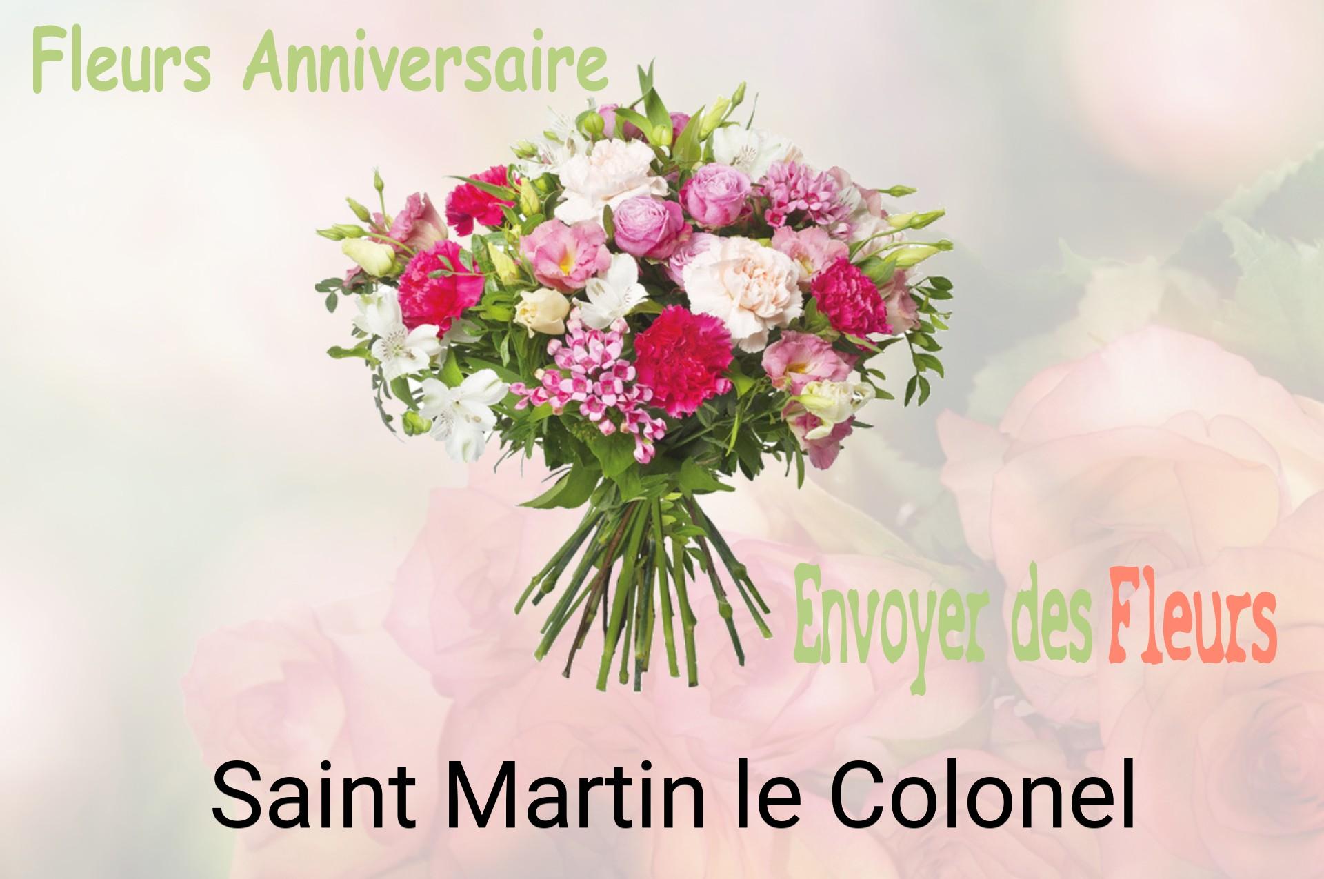 Bouquet de fleurs d’anniversaire livré à Saint-Martin-le-Colonel