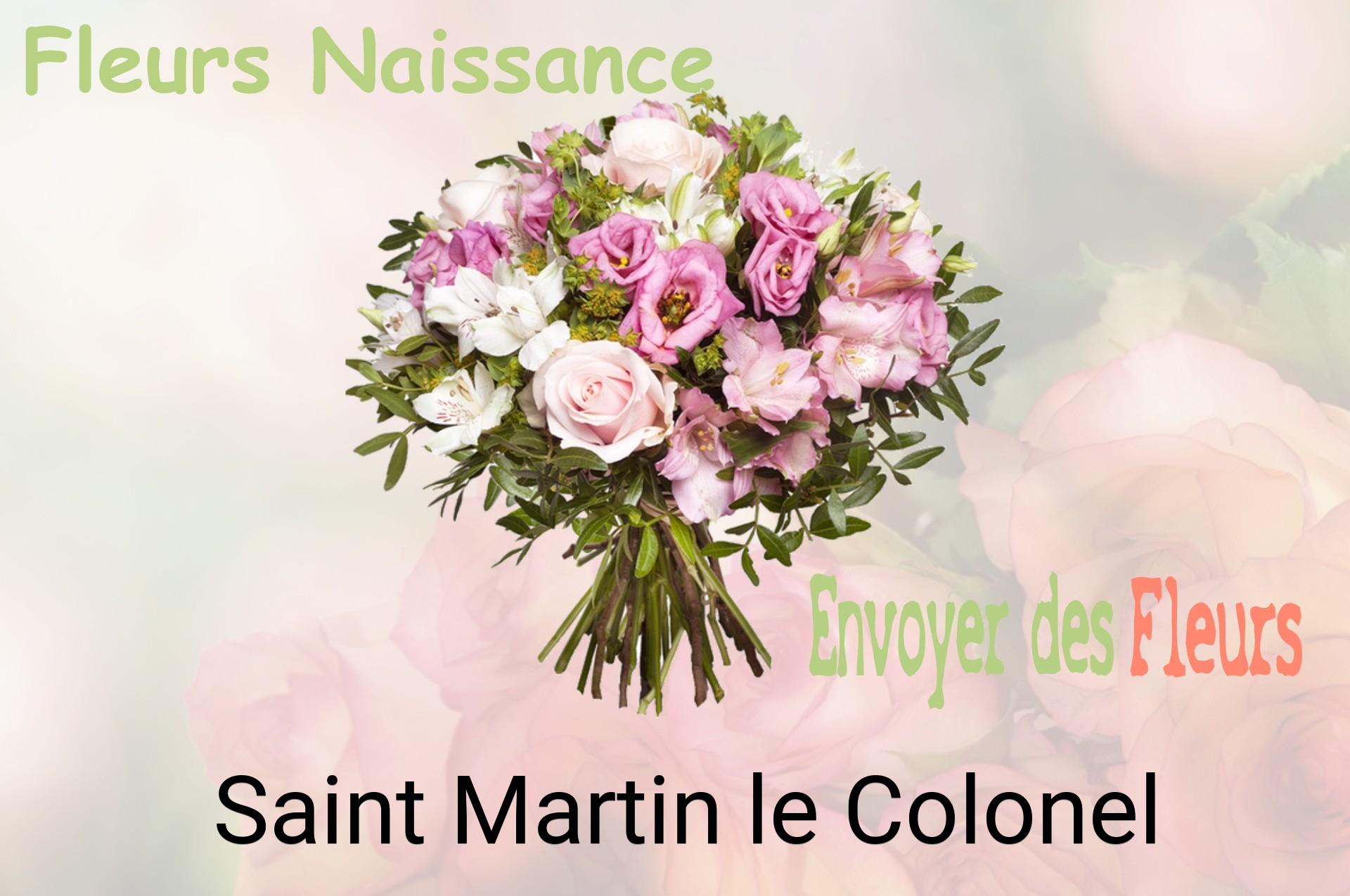 Bouquet de fleurs de naissance livré à Saint-Martin-le-Colonel