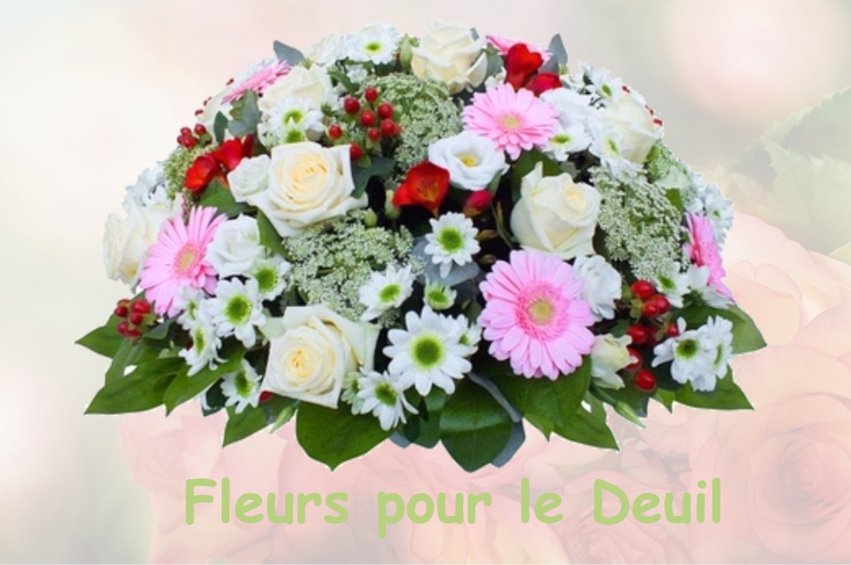 fleurs deuil SAINT-MARTIN-LE-COLONEL
